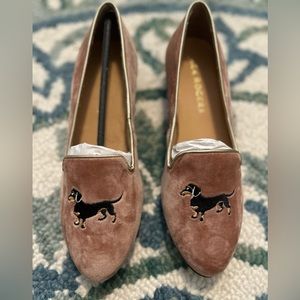 Jack Rogers dachshund flats